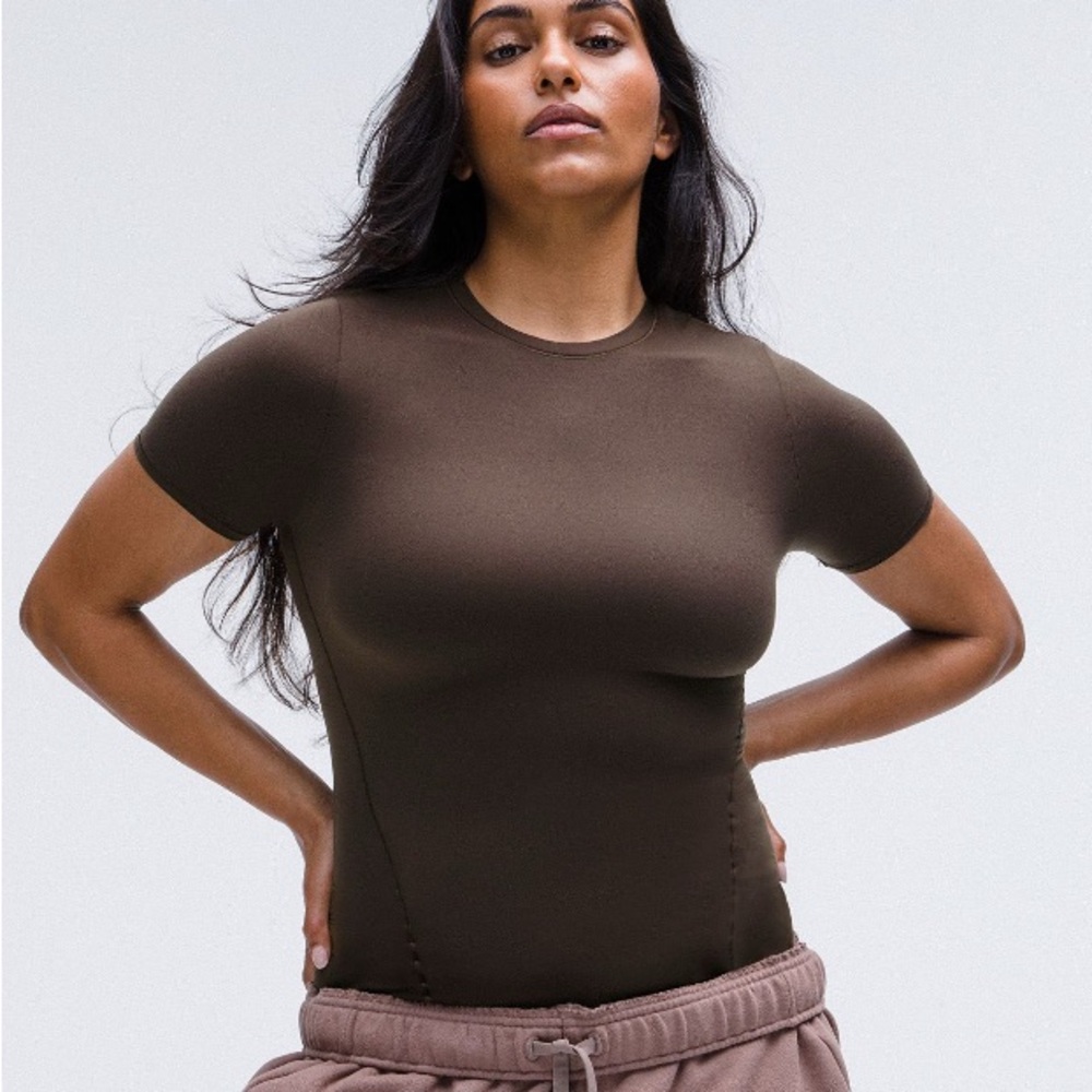 Wundermost Ultra-Soft Nulu Hip-Length Crewneck Shirt